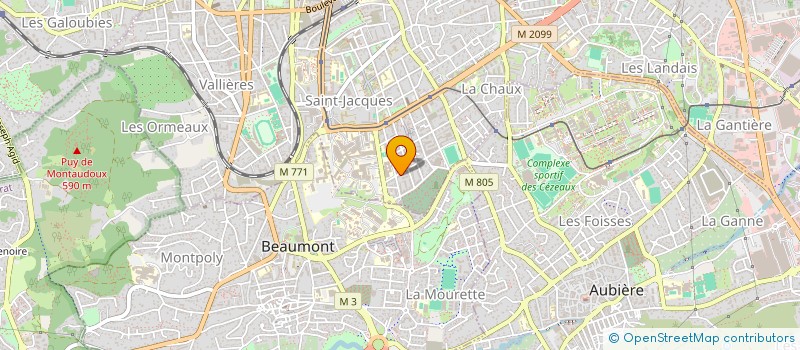 localisation de l'entreprise MONSIEUR MICHEL GODIVEAU à CLERMONT-FERRAND