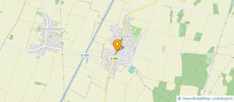 localisation de l'entreprise MONSIEUR MICHEL GOETZ  BSENBIESEN