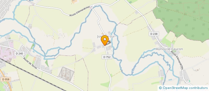 localisation de l'entreprise MONSIEUR MICHEL GOFARD à JUVIGNY-SUR-ORNE