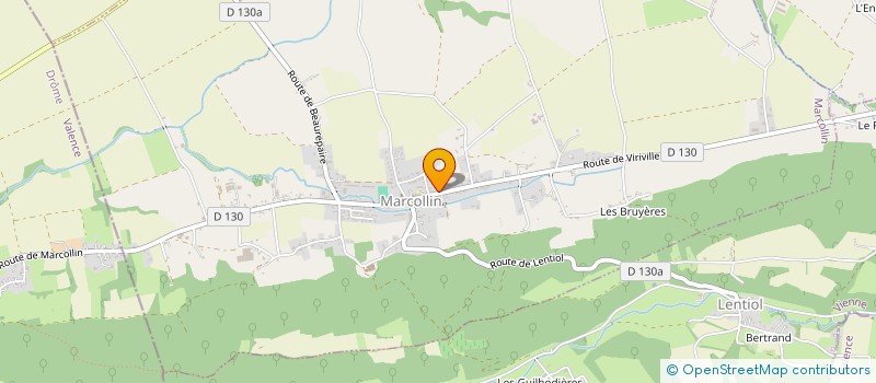 localisation de l'entreprise MONSIEUR MICHEL GOILLOT à MARCOLLIN