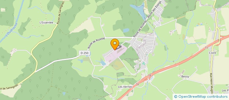 localisation de l'entreprise MONSIEUR MICHEL GOIN  PERRECY-LES-FORGES