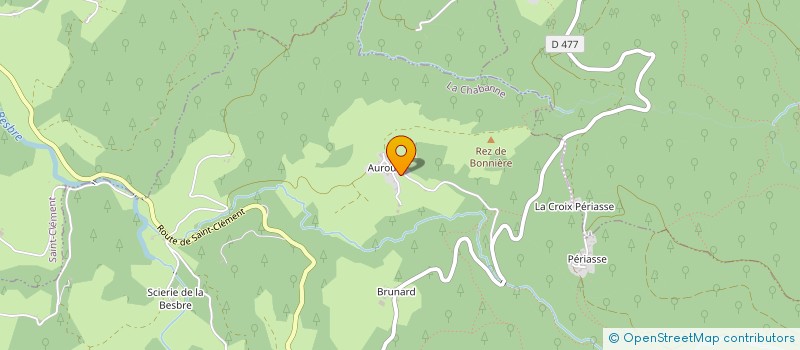 localisation de l'entreprise MONSIEUR MICHEL GOLLIARDON  FERRIERES-SUR-SICHON