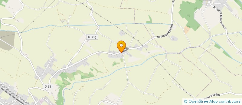 localisation de l'entreprise MONSIEUR MICHEL GOLZIO  BAZIEGE