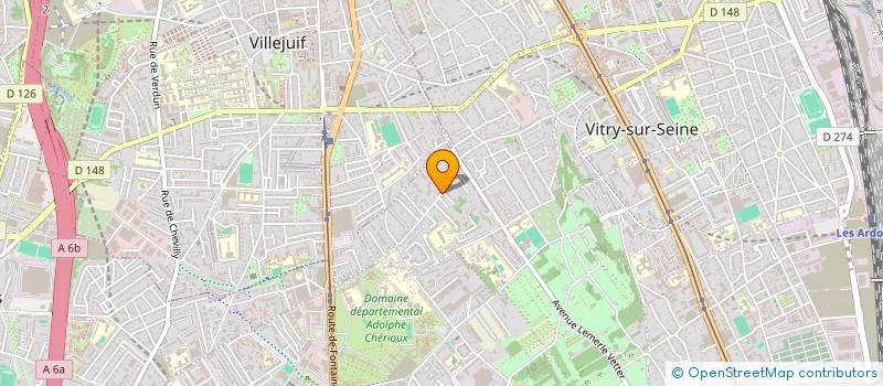 localisation de l'entreprise MONSIEUR MICHEL GOMES à VITRY-SUR-SEINE