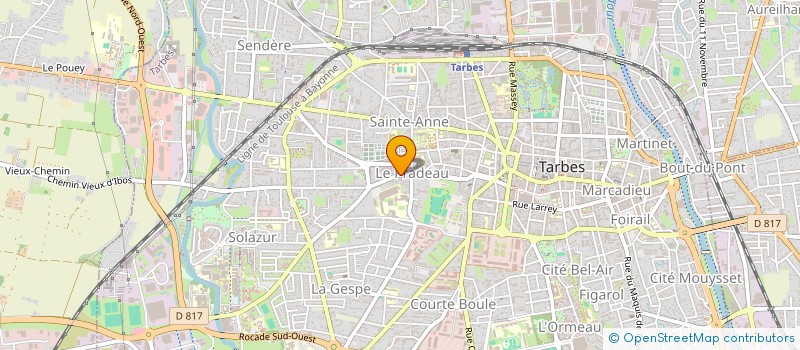 localisation de l'entreprise MONSIEUR MICHEL GOMEZ  TARBES