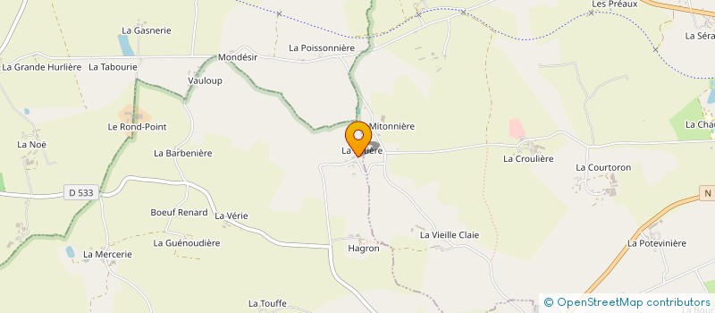 localisation de l'entreprise MONSIEUR MICHEL GONDARD à SAINT-CYR-EN-PAIL