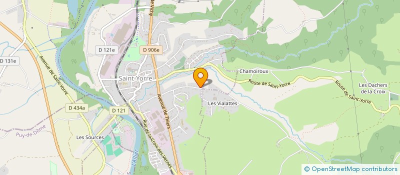 localisation de l'entreprise MONSIEUR MICHEL GONZALES à SAINT-YORRE