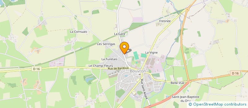 localisation de l'entreprise MONSIEUR MICHEL GORDCEFF à NOTRE DAME DES LANDES