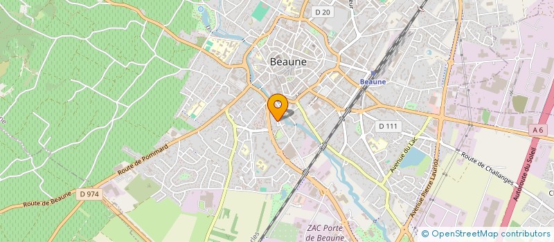 localisation de l'entreprise MONSIEUR MICHEL GORMAND à BEAUNE