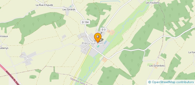 localisation de l'entreprise MONSIEUR MICHEL GOSSELIN à PRECY-SUR-VRIN