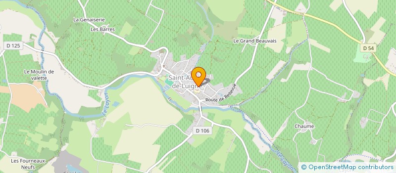 localisation de l'entreprise MONSIEUR MICHEL GOUBAUD à VAL-DU-LAYON