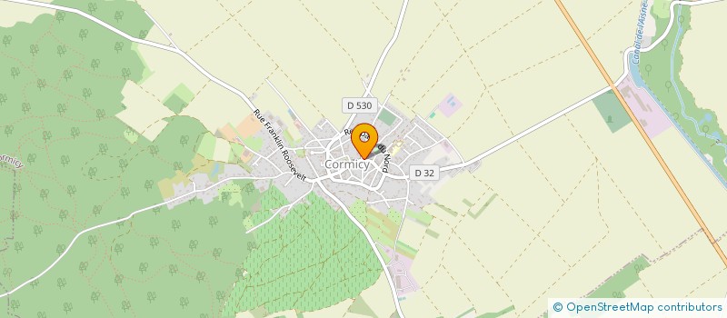 localisation de l'entreprise MONSIEUR MICHEL GOUBY  CORMICY