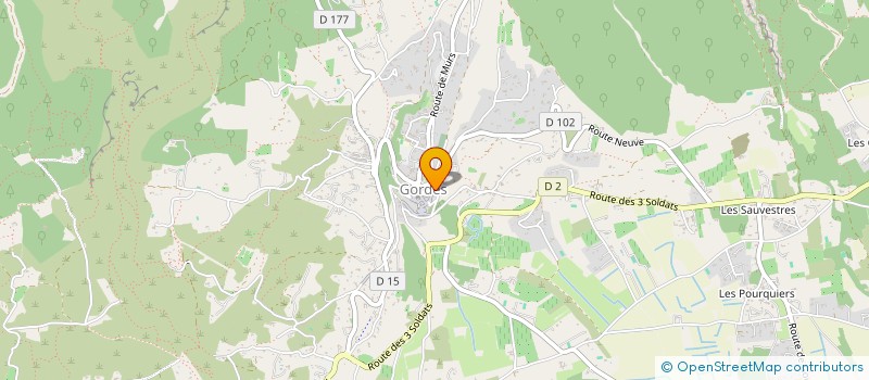 localisation de l'entreprise MONSIEUR MICHEL GOUE à GORDES