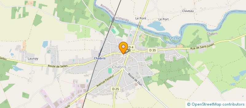 localisation de l'entreprise MONSIEUR MICHEL GOUGE à CHABRIS