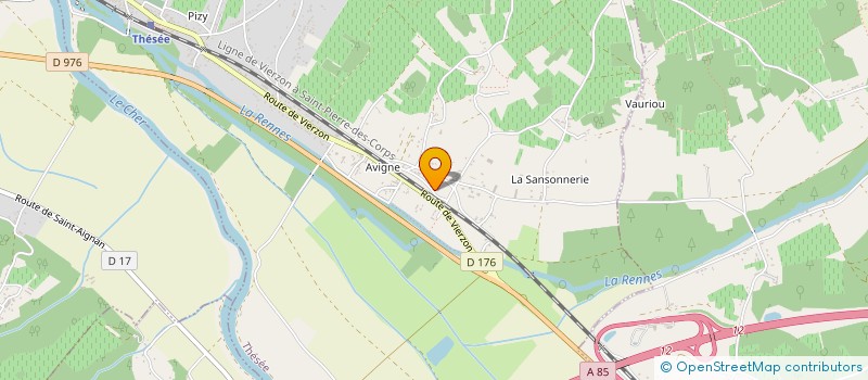 localisation de l'entreprise MONSIEUR MICHEL GOUGRY  THESEE