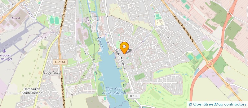 localisation de l'entreprise MONSIEUR MICHEL GOURDY  BOURGES