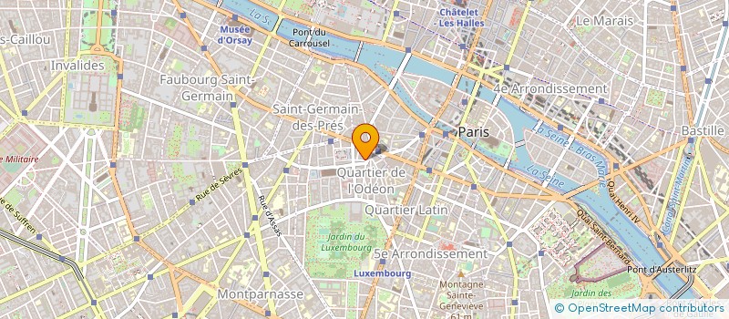 localisation de l'entreprise MONSIEUR MICHEL GOUSSET à PARIS