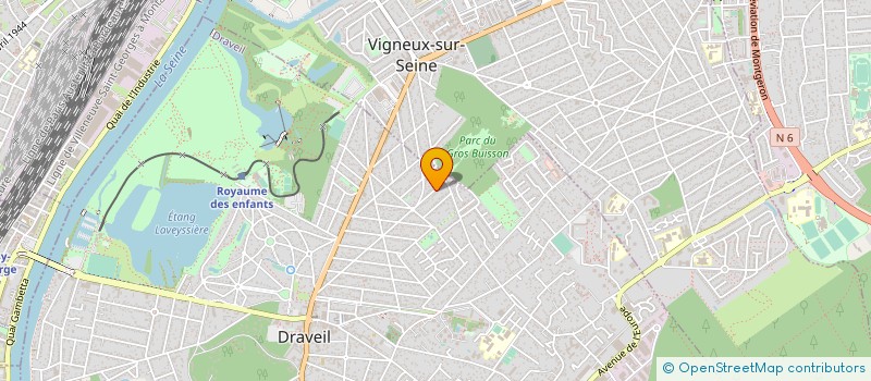 localisation de l'entreprise MONSIEUR MICHEL GOUTY à DRAVEIL