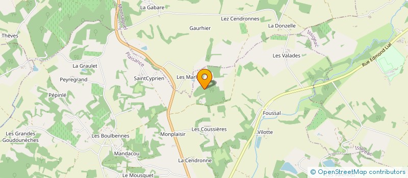 localisation de l'entreprise MONSIEUR MICHEL GOUYOU  SAINT-CERNIN-DE-LABARDE