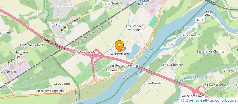 localisation de l'entreprise MONSIEUR MICHEL GOXE à COTEAUX-SUR-LOIRE