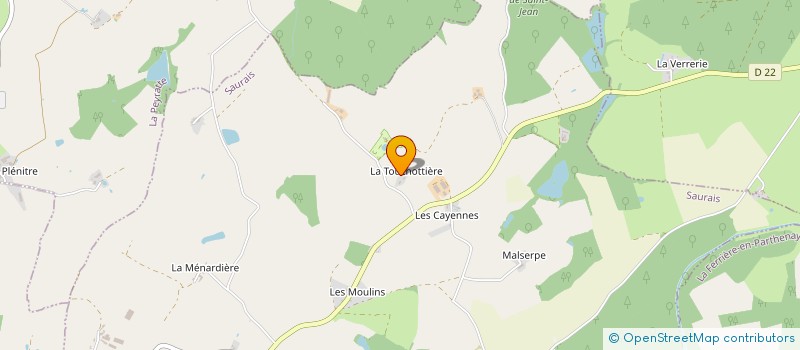 localisation de l'entreprise MONSIEUR MICHEL GRACIEN  SAURAIS