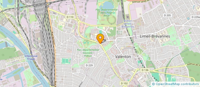 localisation de l'entreprise MONSIEUR MICHEL GRANAROLO  VALENTON