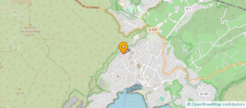 localisation de l'entreprise MONSIEUR MICHEL GRANCHER  CASSIS