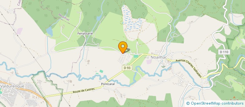 localisation de l'entreprise MONSIEUR MICHEL GRAND à NOAILHAC