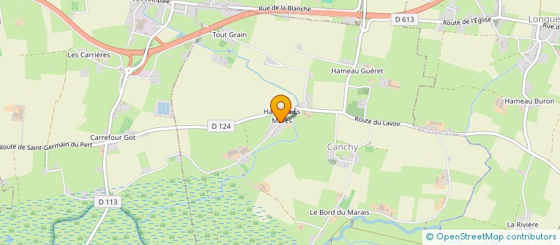 localisation de l'entreprise MONSIEUR MICHEL GRANDIN à GEFOSSE-FONTENAY