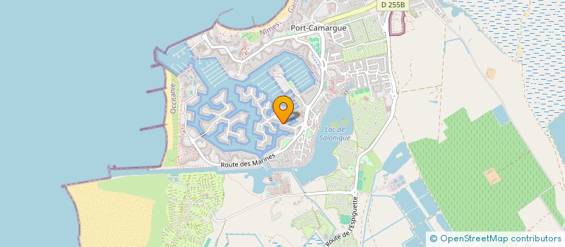 localisation de l'entreprise MONSIEUR MICHEL GRANIER  LE GRAU-DU-ROI