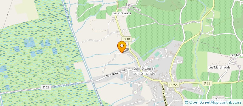 localisation de l'entreprise MONSIEUR MICHEL GRASSEAU à SAINT-CIERS-SUR-GIRONDE