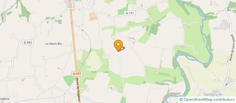 localisation de l'entreprise MONSIEUR MICHEL GRASSET  LES LOGES-MARCHIS