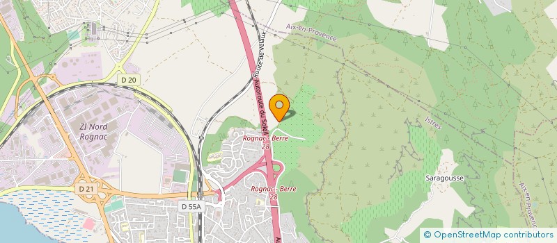 localisation de l'entreprise MONSIEUR MICHEL GRAZIANO  ROGNAC