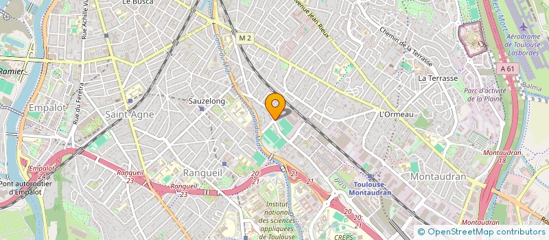 localisation de l'entreprise MONSIEUR MICHEL GRELIER  TOULOUSE