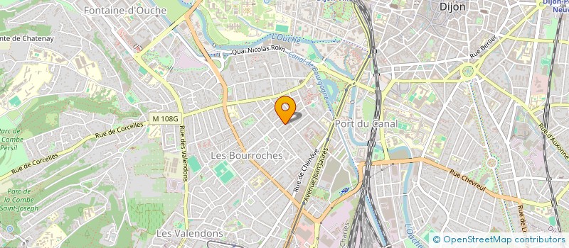 localisation de l'entreprise MONSIEUR MICHEL GREPIN à DIJON