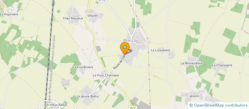 localisation de l'entreprise MONSIEUR MICHEL GRIMAUD  VOULEME