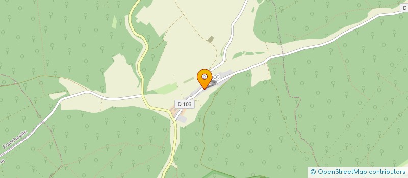 localisation de l'entreprise MONSIEUR MICHEL GRISON  VERNOT