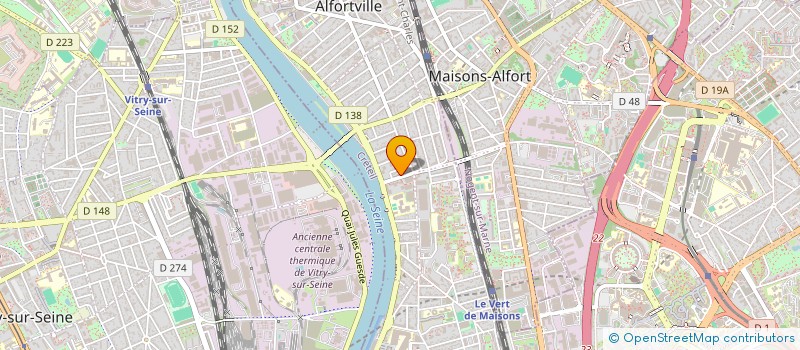 localisation de l'entreprise MONSIEUR MICHEL GRITLI à ALFORTVILLE