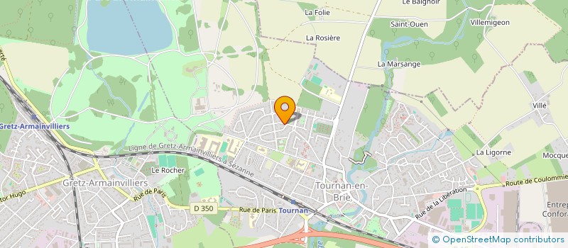 localisation de l'entreprise MONSIEUR MICHEL GROCHOT  TOURNAN-EN-BRIE