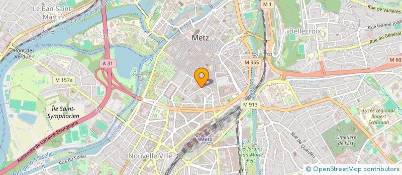 localisation de l'entreprise MONSIEUR MICHEL GROLET  METZ