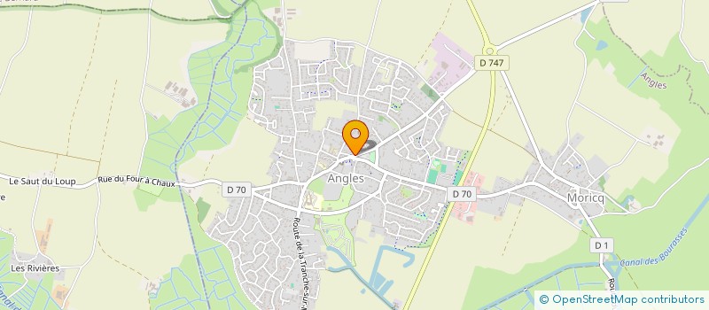 localisation de l'entreprise MONSIEUR MICHEL GROLLEAU  ANGLES