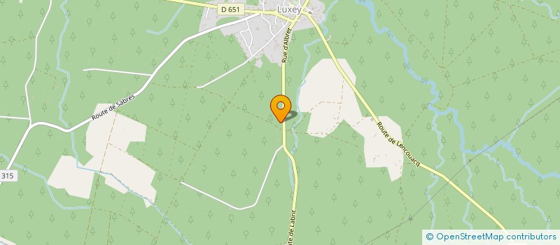 localisation de l'entreprise MONSIEUR MICHEL GROOT  LUXEY