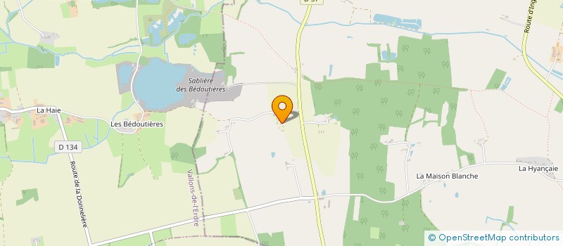 localisation de l'entreprise MONSIEUR MICHEL GROSBOIS  VAL D'ERDRE-AUXENCE