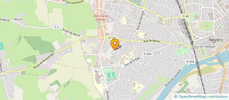 localisation de l'entreprise MONSIEUR MICHEL GROSJEAN à NEVERS