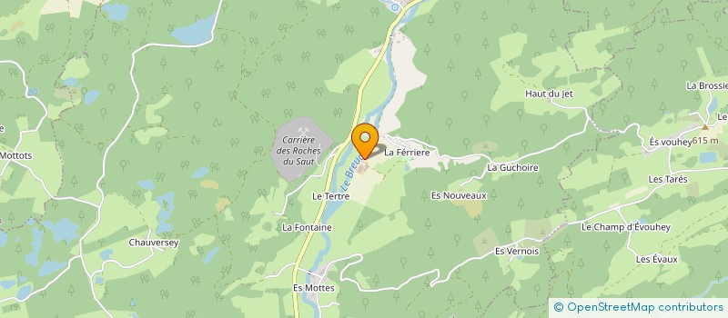 localisation de l'entreprise MONSIEUR MICHEL GROSJEAN  AMONT-ET-EFFRENEY