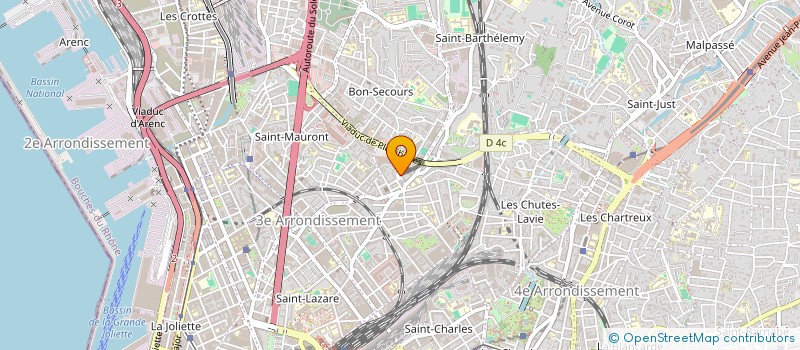 localisation de l'entreprise MONSIEUR MICHEL GUASCO à MARSEILLE