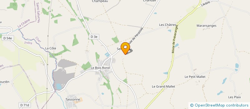 localisation de l'entreprise MONSIEUR MICHEL GUEDON à SAINT-SATURNIN