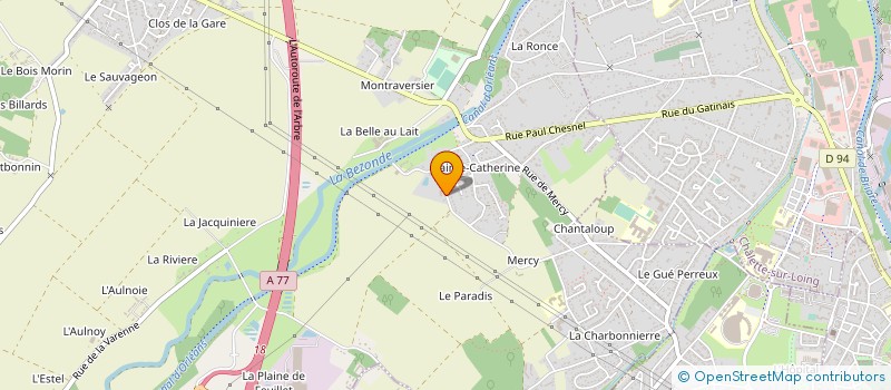 localisation de l'entreprise MONSIEUR MICHEL GUERAULT à PANNES