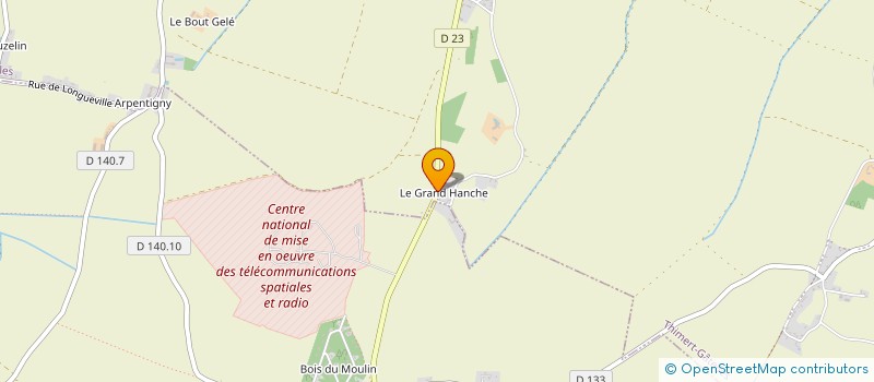 localisation de l'entreprise MONSIEUR MICHEL GUERRIER à THIMERT-GATELLES