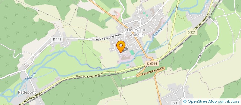 localisation de l'entreprise MONSIEUR MICHEL GUESDON à FLEURY-SUR-ANDELLE